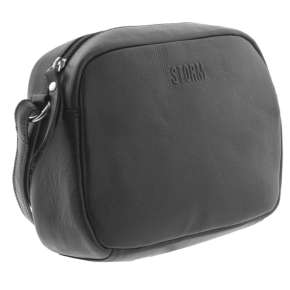 STORM London Leather Ladies Camera Across Body Bag black - Picture 9 of 15